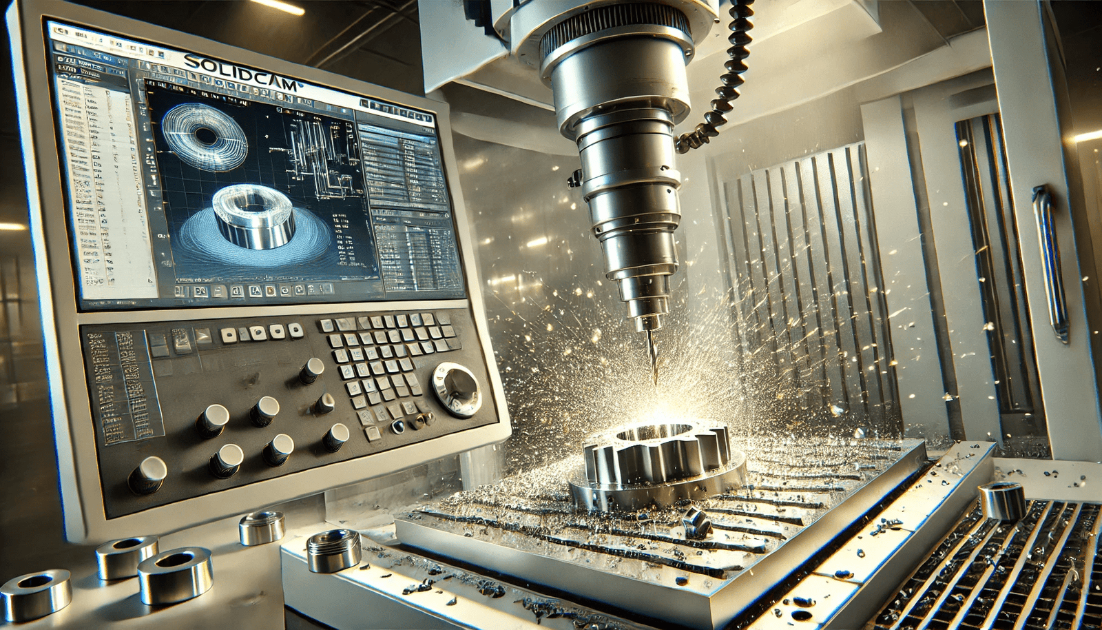 SolidCam kurs glodanje SolidCam kurs glodanje