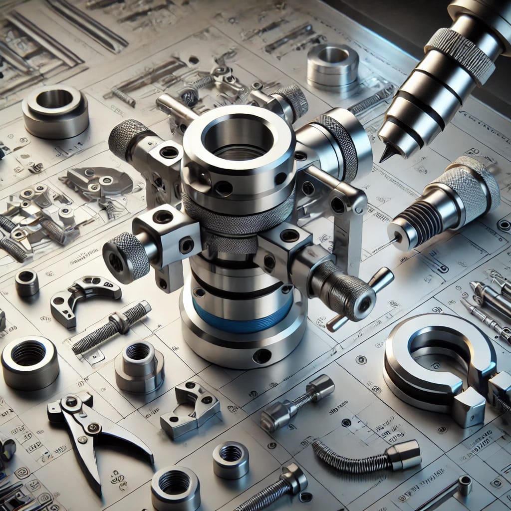stezni alat glodalica urađen u solidworks